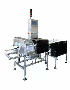 Combination System, A Checkweigher and Metal Detector Integrated
